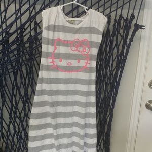 Hello kitty long fitted dress